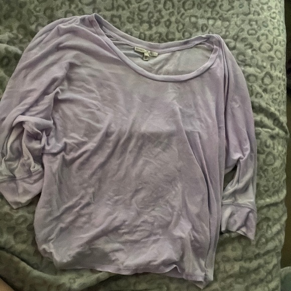long sleeve light purple shirt S - Picture 1 of 1